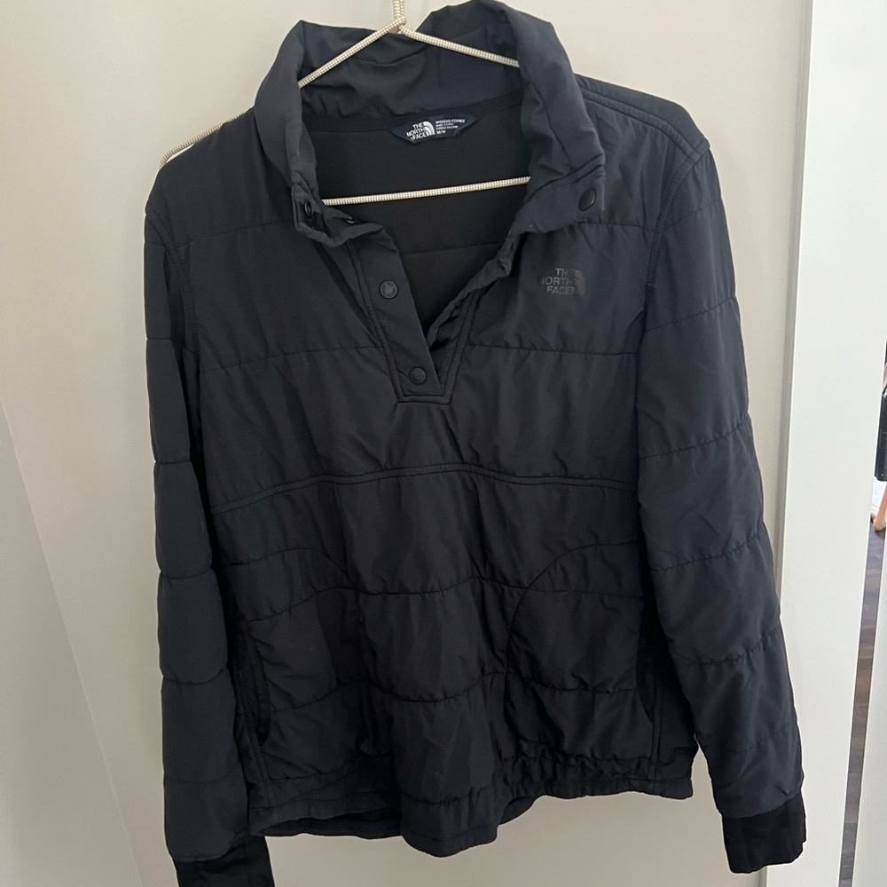 Black north face pullover size m